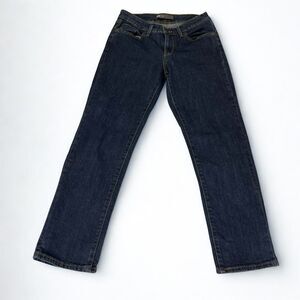 Levi’s Jeans Women’s 27 Straight Leg Dark Wash Stretch Denim Mid Rise Western